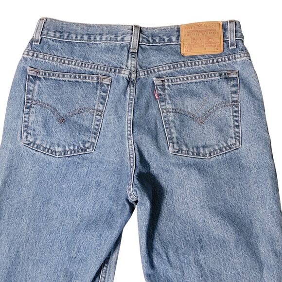 Vintage 90s Levis 512 Jeans Womens Size 12 Denim 28 1/2 Inseam - Picture 11 of 12